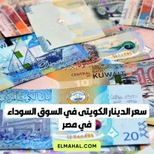 سعر الدينار الكويتي في السوق السوداء في مصر اليوم