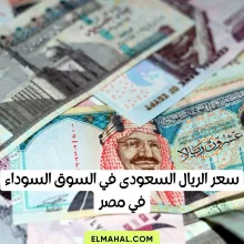 سعر الريال السعودى في السوق السوداء في مصر