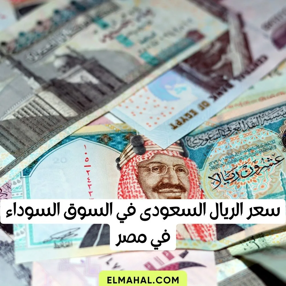 سعر الريال السعودى في السوق السوداء في مصر